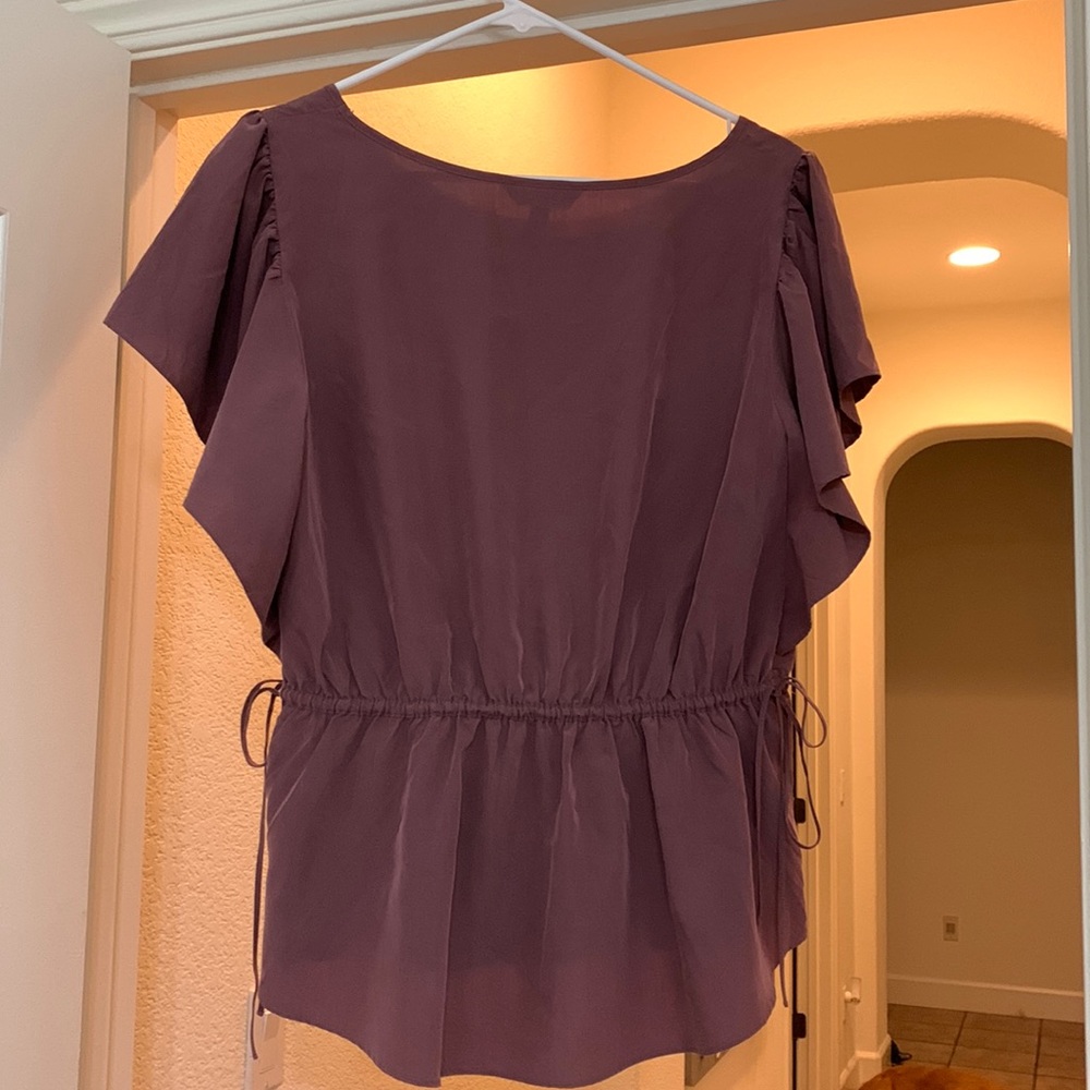 EXPRESS- PLUM COLORED BLOUSE